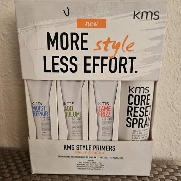 💜 KMS Tame Frizz Core Reset Moist Repair Set - Picture 1 of 4